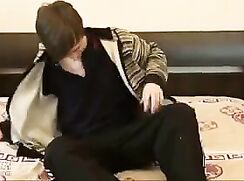 Cute Skinny Boy Shows His Body