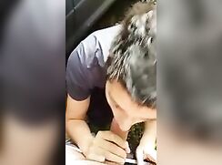 Cute Twink Sucking Stepdaddy's Cock