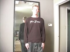 Ginger boy on the casting couch