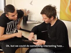 2 Boys fuck - interesting gay sex twinks porn