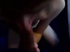 Sissy boy invited daddy to his house.