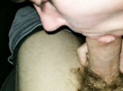 Sucking a Friend's Dick in the Car