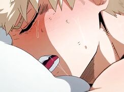 Kirishima X Bakugou - Romantic and Raunchy Bareback Yaoi -- Internal Cumshot