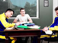 threesome fucking raw gay porn videos