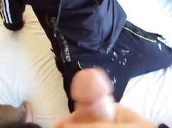 Shooting my hot load all over my straight little brother for the second time today