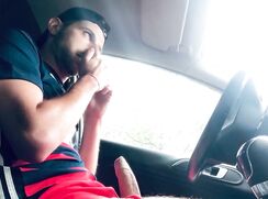 Dude Sniffing Poppers Cums