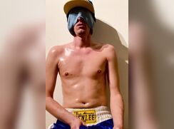 Young Guy Intense Poppers