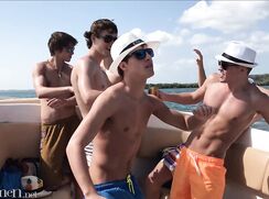 big rig, and does some gagging of his own!