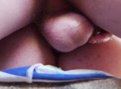 Bare monster cock for a willless bum