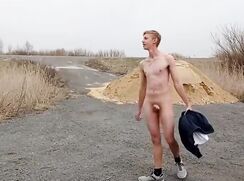 Exhibitionist in the country boys porn