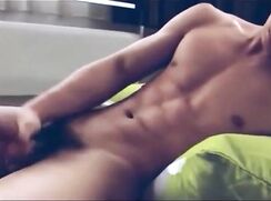 Asian Model Pose & Jerk Twink Boys Gay Porn