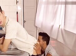 Cum on his ass - 036