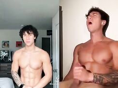 Muscle Stud Jerks Off Part 1
