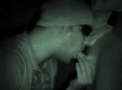 Shooting my Cum into Mouth of Perv