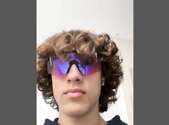 Cool dude shows off his dick