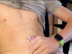 Fit English boy jerks off cam porn
