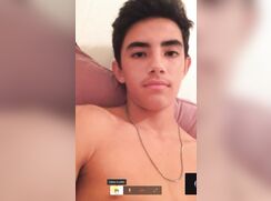 AM Cute Latino With American Eagle Boxer Briefs Jerks For Girl on Cam (For Sagginboy)