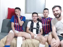 The coach and the team after the game part 4