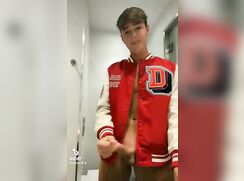 Big college cock jerk cam gay teen porn