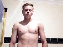 #62 [BW] -- Cute aussie boy showing