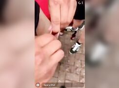 Blond Straight Lad Drinks A Shot From His Friend's Foreskin gay porn