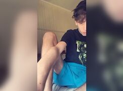 Closeted Twink wanted to be posted fingering and sucking his toes porn