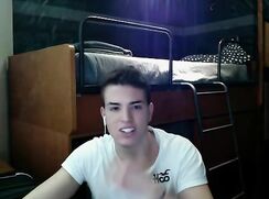 Smooth fit teen boy cums gay porn twink cam