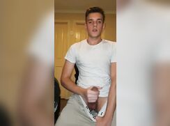 Huge & milky young cock