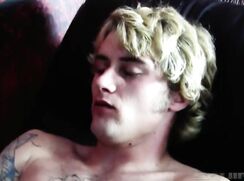 Hot blond on the sofa squirts a big load boys porn tatted twink