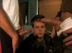 Dnz circle jerk on the orient express vintage porn