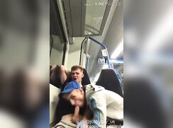 Sucking and fucking on the bus boys gay porn