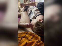 Straight Friend Swallows and it Makes Him Cum Too Boys Porn