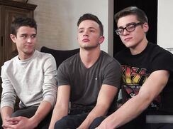 Hashtag Helix Threeway Gay Porn Group Fuck