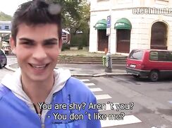 Tense Twink Gay Porn young lad sells his tight hole for cash