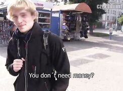 Str8 First Gay Porn - Buying A Shy Twink sells his virgin ass for cash