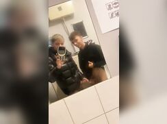 Public Toilet Blowjob & Cum - Callum & Cole