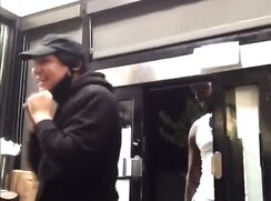 Sucking customers dick through drive thru window