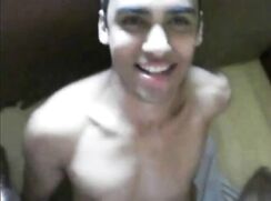 cute cum eating twink