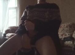 [171] Horny teen jerks off till he cum on the floor