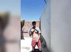 [MC]-[060] Latin boy solo masturbaring