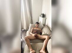 [MC]-[074] Twink watches porn and masturbates