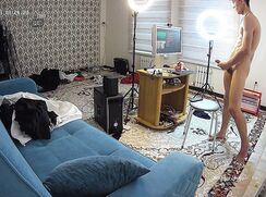 tossing the tight bodied twink, SPY CAM