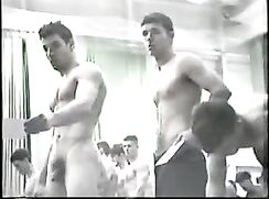 Vintage Spycam Of Wrestlers At Weigh-In porn
