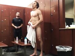 Locker Room Spy Catches Guy Peeping at Naked Twink porn