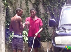 Car wash boy gets a prize gay porn