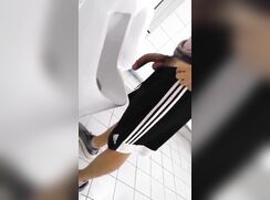 Twink With Hung Cock Spied At Urinal porn