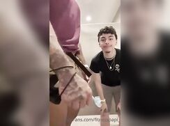 Fucking In the mall restroom