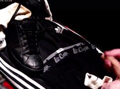 Boy Cums On His Gear