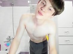 Big cock boy enjoys gay porn tube