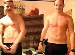 Super hung German guys cum on cam twink gay porn